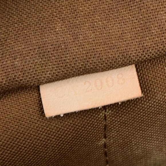 LOUIS VUITTON Montorgueil PM Shoulder Bag Monogram Leather Brown - Picture 11 of 14